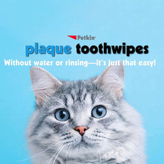 Petkin Toothwipes for Dogs & Cats - 40 Wipes